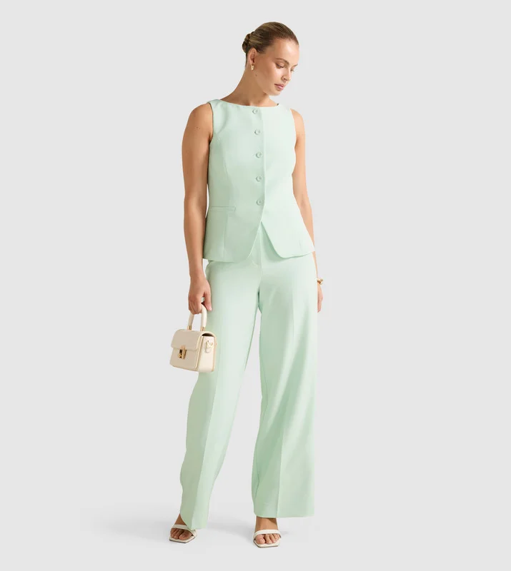 ORCHID Boat Neck Waistcoat